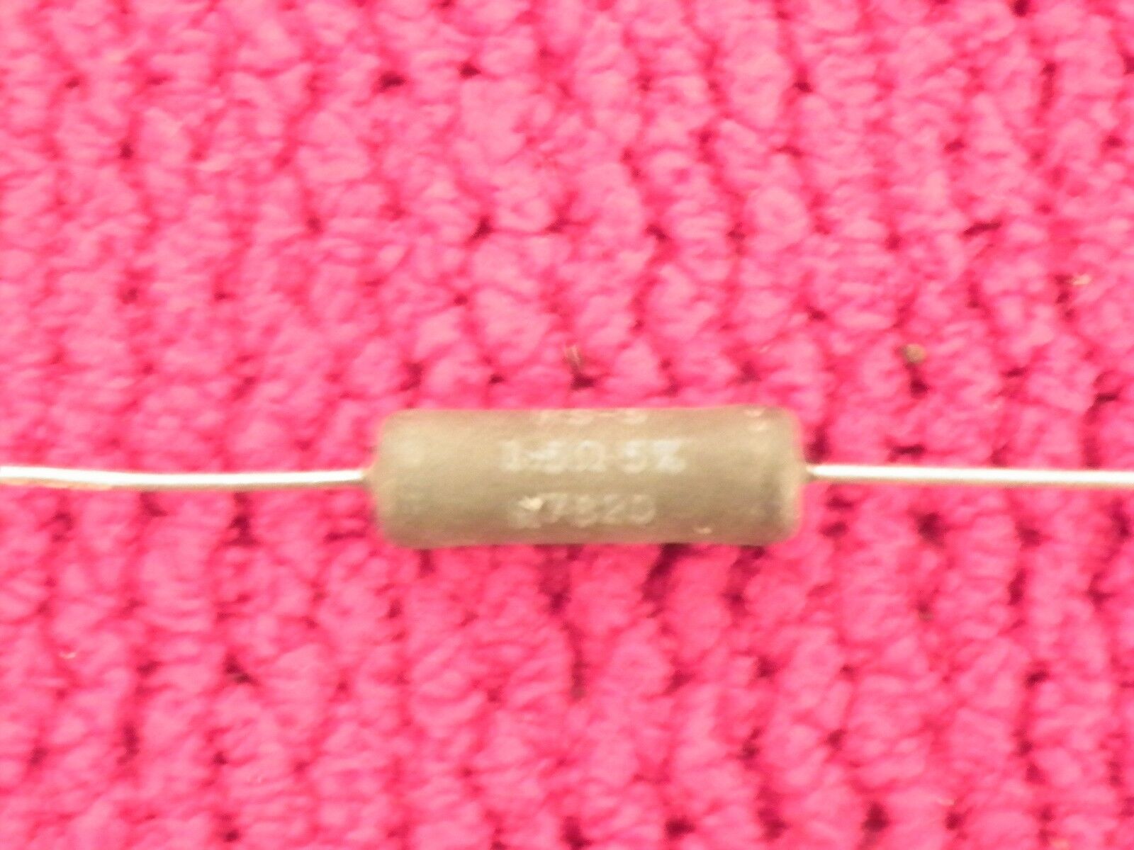 (Lot of 5) -- 1.5 ohm 5 Watt 5% Wire Wound Resistor (NOS,New Old Stock) (Lot of 5) -- 1.5 ohm 5 Watt 5% Wire Wound Resistor (NOS,New Old Stock)